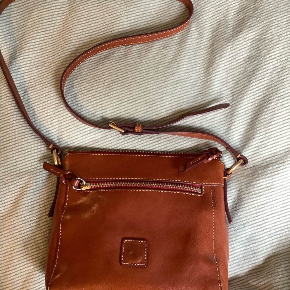 Dooney & Bourke Vaccheta Leather Crossbody Bag with Adjustable Strap